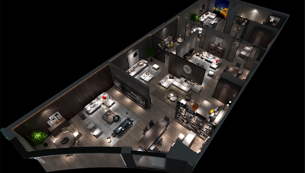 Zhuoxin Smart Home Franchise Store - Hangzhou 6 Empty Stores